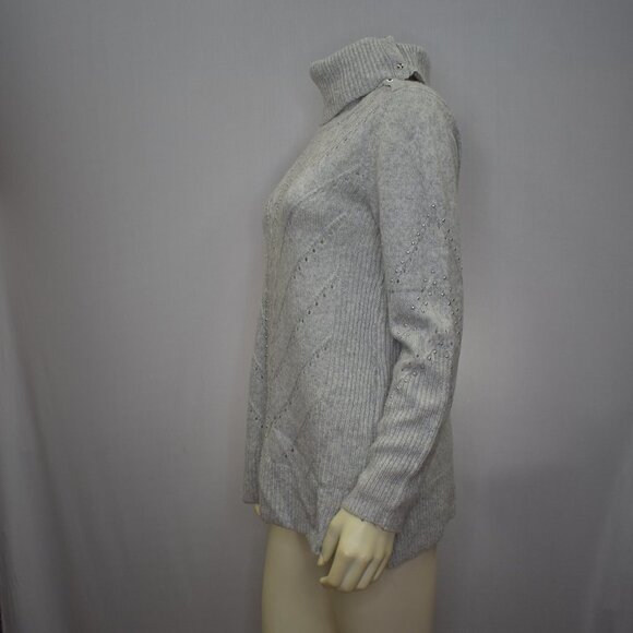 WHITE HOUSE BLACK MARKET COWL NECK‎ SWEATER SZ MD - Picture 5 of 9